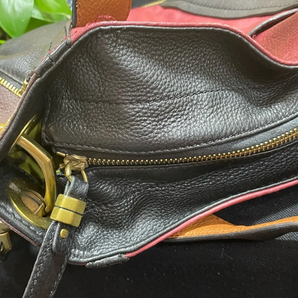 COPY - OrYany Leather Hobo Purse Tote Multi Color - Picture 7 of 12